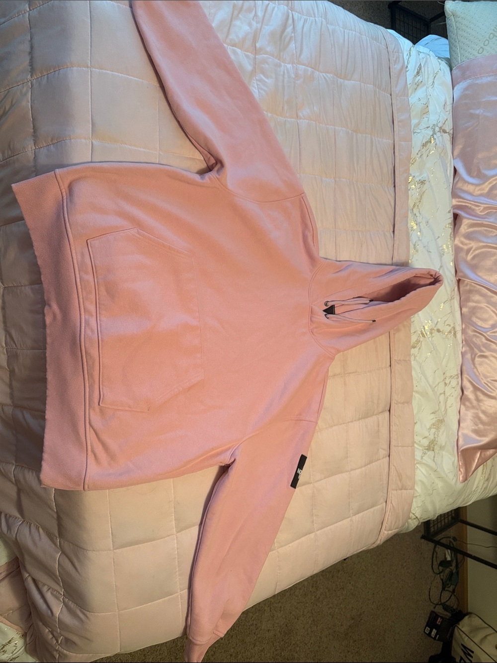 The North Face Women's Light Pink Pullover Hoodie